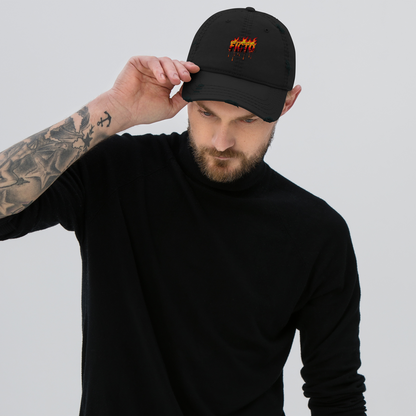 Distressed Sports Cap