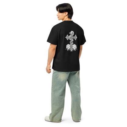 Schlange gekreuzt T-Shirt