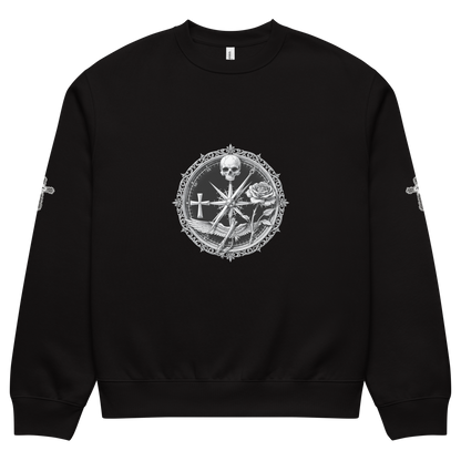 Iron Sigil Totenkopf-Rundhalsausschnitt