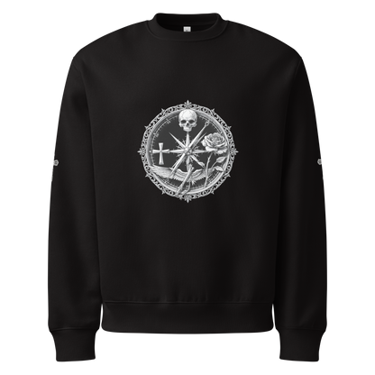 Iron Sigil Totenkopf-Rundhalsausschnitt
