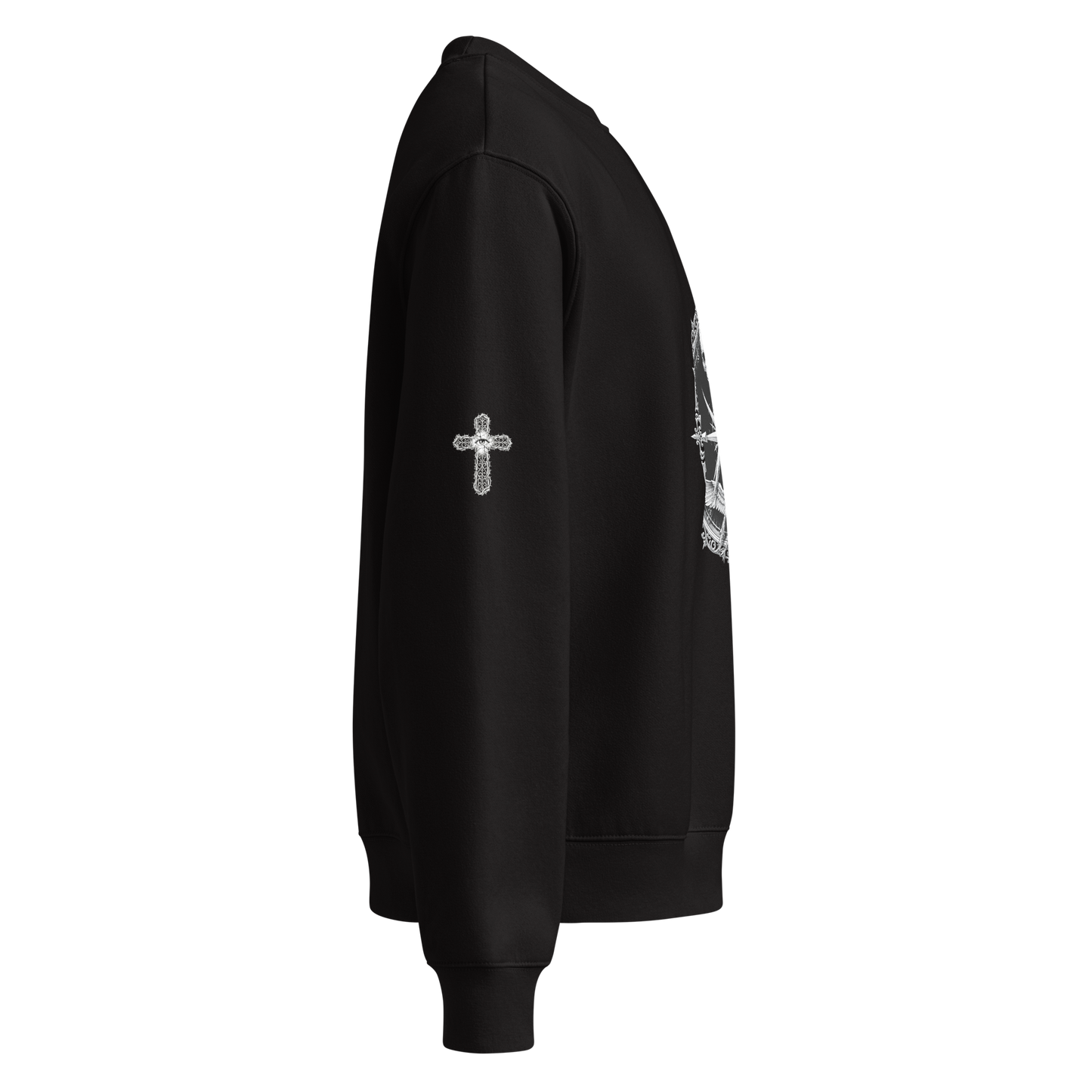 Iron Sigil Totenkopf-Rundhalsausschnitt