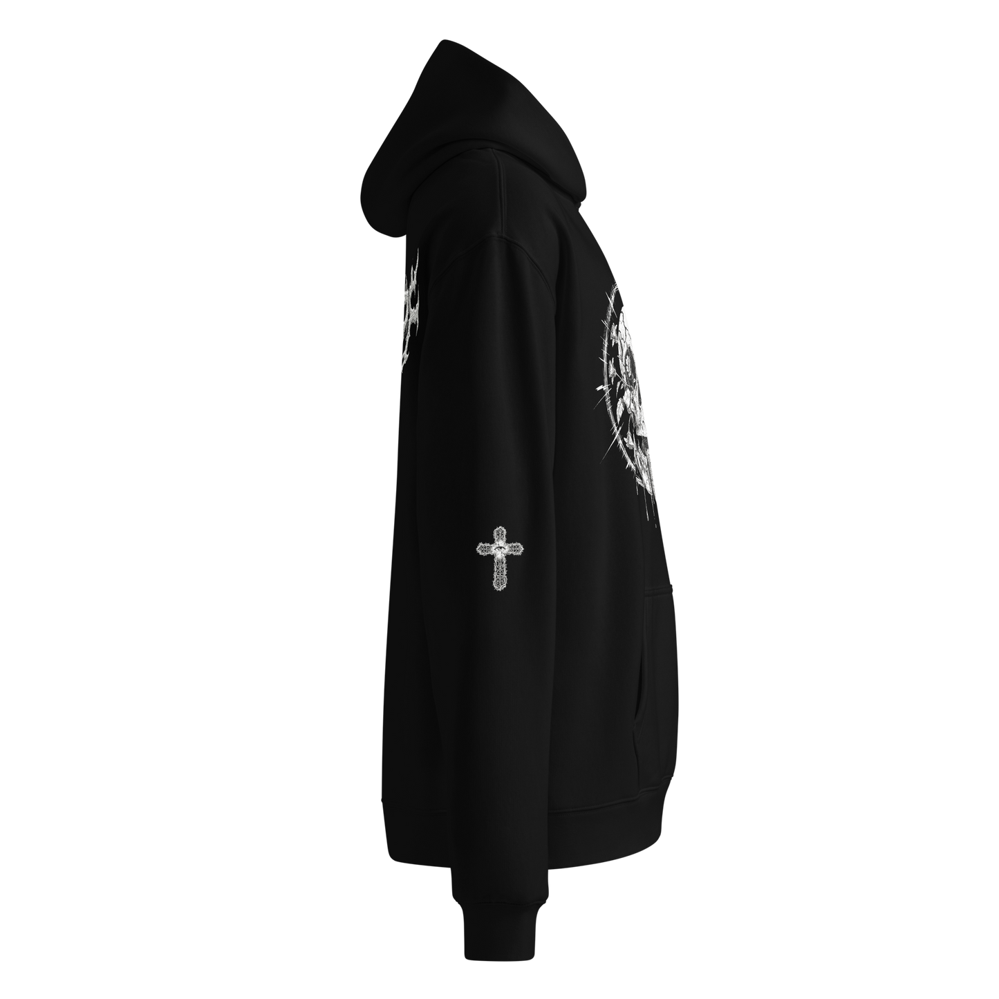 Fractured Soul Oversized Hoodie