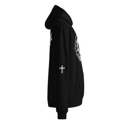Fractured Soul Oversized Hoodie